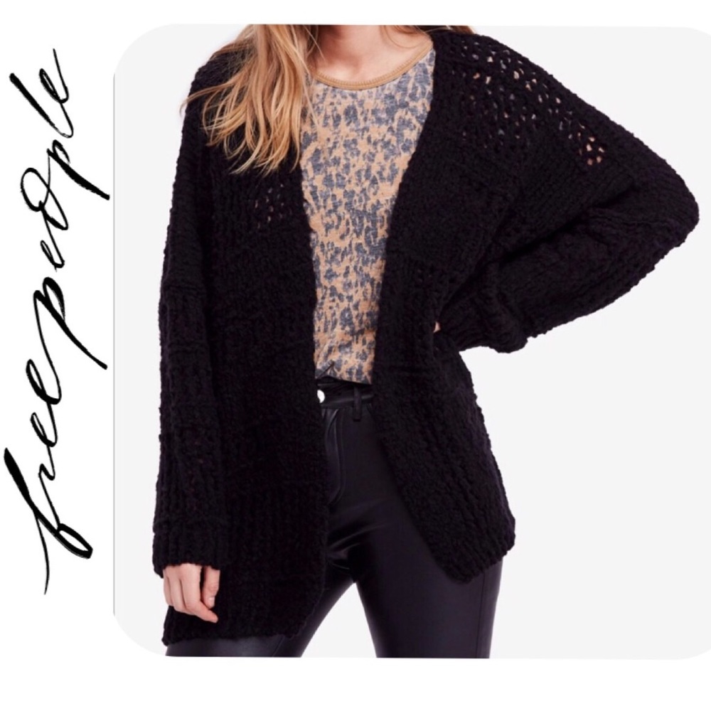Free People Saturday Morning Oversized Cardigan